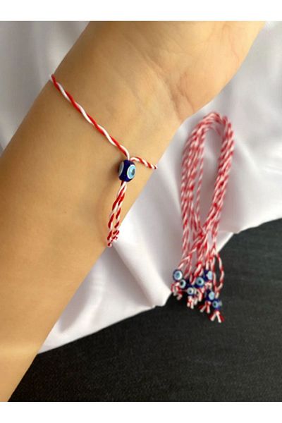 Rapithwin Martenish Wish Bracelet with Evil Eye Beads - Traditional Symbol and Senseful Design