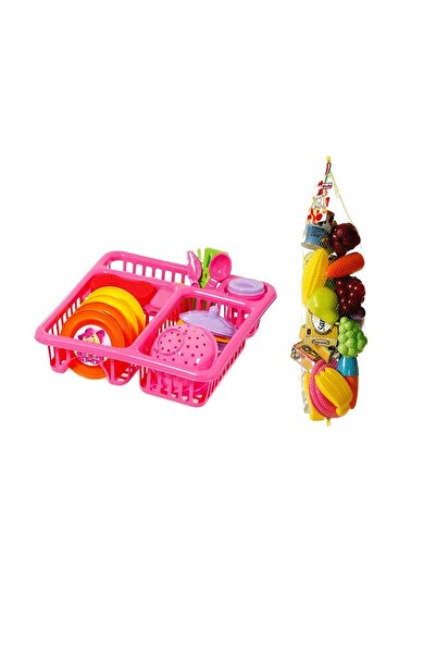 gacha life Iş Yapmayı Seven Çocuklar Için Bulaşık Tabak Tencere Oyuncak Seti Meyve Ve Sebzeler