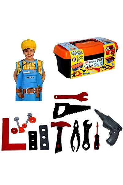 SAZE 168C Tamir Seti 16 Parça Teknik tamir setine çocuklar bayılacak! +Tamirc...