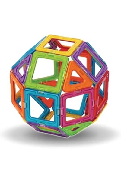 SAZE Magnetic, Magnetic 3D, Structure and Design Training Set, 62 Piece TRAINER SET TOY ADVANCE