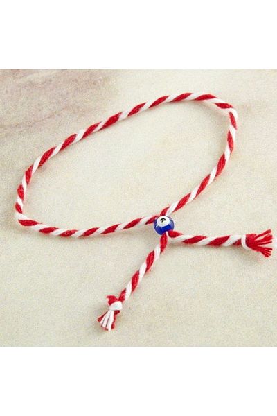 Rapithwin Martenish Wish Bracelet with Evil Eye Beads - Traditional Symbol and Senseful Design
