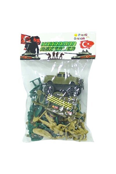 SAZE Lisinya193 Nessiworld Poşetli Arabalı Asker Seti