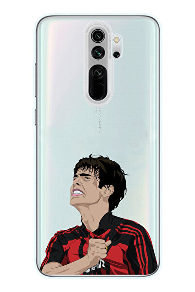 SUPER FRAME Xiaomi Redmi Note 8 PRO Uyumlu Kaka Leite Futbol Tasarımlı Şeffaf...