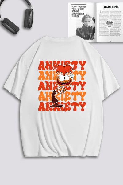 macklin ΠΙΣΩ Τυπωμένο Unisex Oversize T-shirt - Ανδρικό και Γυναικείο
