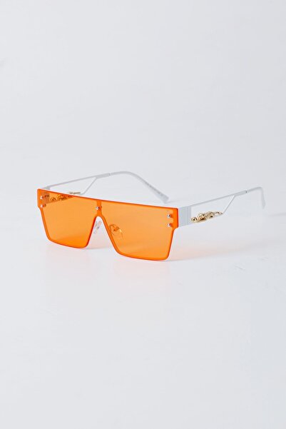 Kapin Natio Timsah Detaylı Güneş Gözlüğü - Neon Turuncu