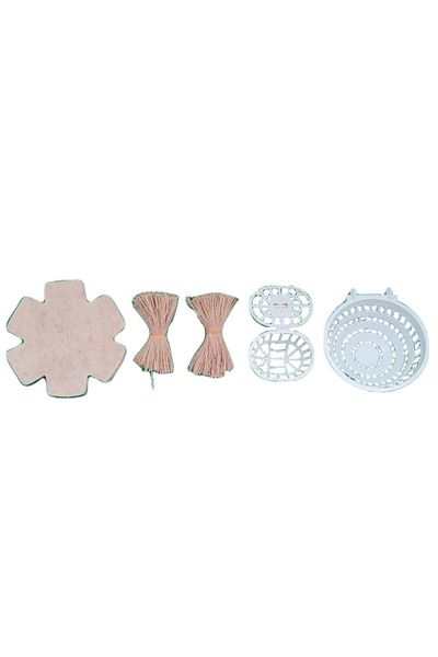 Wooden Bird Canary Nest Set-2