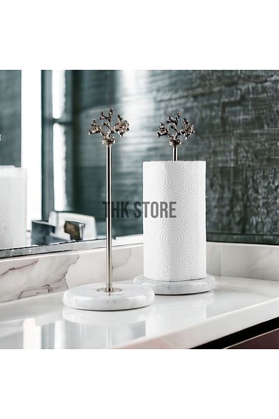 THK STORE Marble Paper Towel Holder