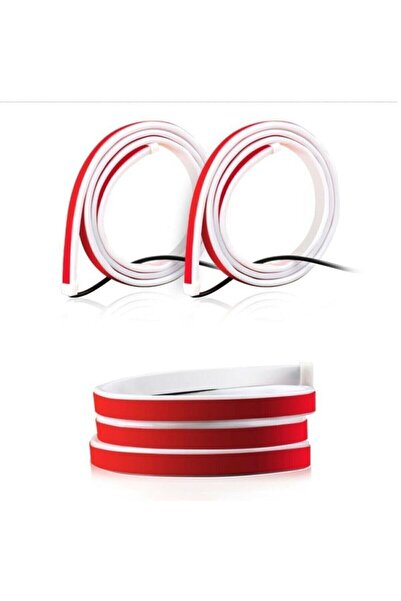 Genel Markalar 4 Kapı Için Araba Kapı Altı Led Seti Yanıp Sönen Kayan Led Ani...