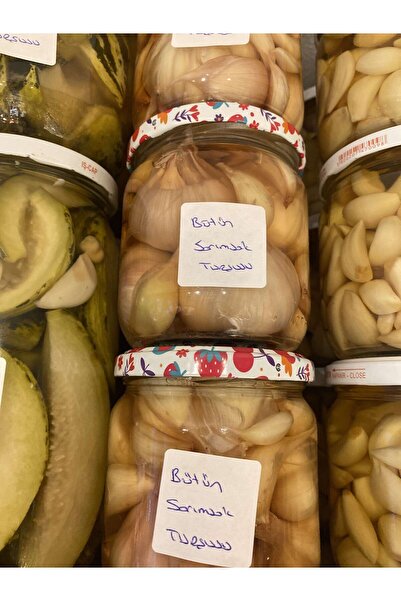 Aydın Enginar Köy Ürünleri 425 cc Bütün Sarımsak Turşusu