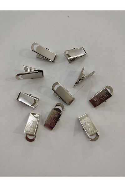Engin TT Metal Clamp Apparatus Holder Lock Pacifier Closure (10 Pieces)