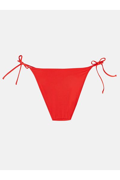 LC Waikiki LCW DREAM - Women's Bikini Bottom with UV Protection and Tie Detail