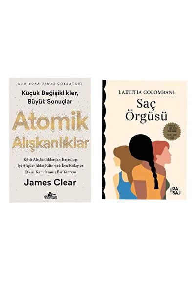 Yan Pasaj Yayınevi Atomik Alışkanlıklar James Clear - Saç Örgüsü Laetitia Colombani