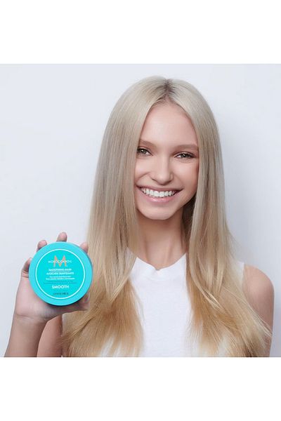 Moroccanoil SMOOTH 8.5floz - Light Moisturizing Hair Mask, Elasticity Increaser 20BEAUTYSECRETS