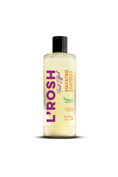 Genel Markalar Normal Saçlar Fast Effect Sülfatsız Vegan Şampuan 400 ml