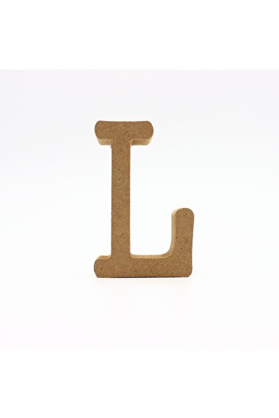 na neşeli ahşap 10 cm Ahşap L Harfi , Dik Durabilr . Harf Seçimli Özel Gün Do...