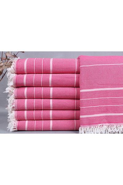 Kayra Export Pique Fuchsia 200x250 Cm 100% Cotton Cover Woven Pique Medium Thick