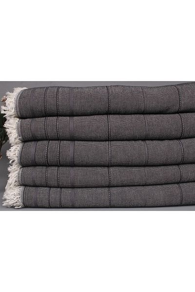 Kayra Export Pique Dark Grey-black 200x250 Cm 100% Cotton Cover Woven Pique Medium Thick
