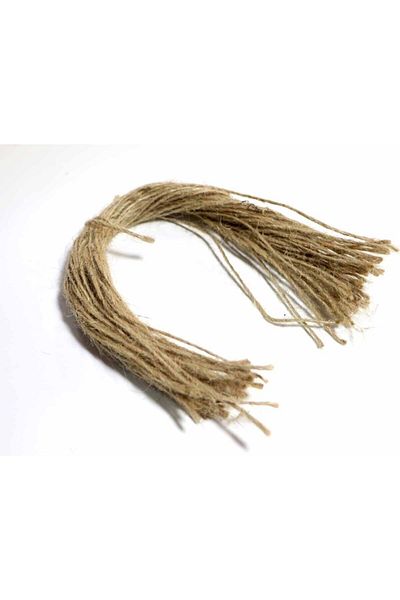 Vice Label Binding Straw Rope Jute Rope 30 cm 50 Pieces