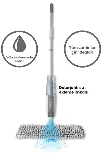 Gistola Çift Taraflı Sprey Mop