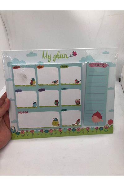 hemdemhediyelik Weekly & Daily Adhesive Planner & Note Paper