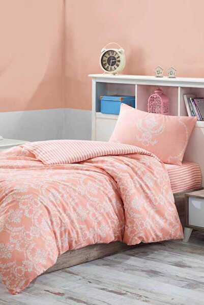 Enlora Home Pure Pudra Tek Kişilik Kolay Ütülenir Nevresim Takımı