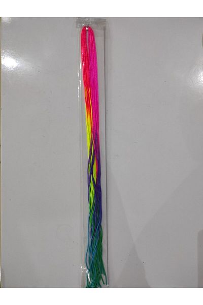 SÇ PERUK 45.cm African Rasta Hair Braids Coloring Bundle - 1 Braid Scratched