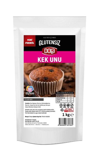 Dola Glutensiz Karabuğdaylı Kek Unu 1 Kg