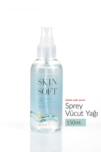AVON Skin So Soft Jojoba Yağı İçeren Sprey Vücut Yağı Avantajlı Büyük Boy