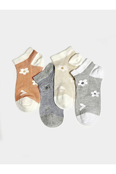 ZICCHO 4-пакет флорални къси чорапи