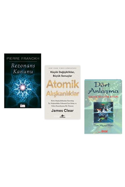 Koridor Yayıncılık Rezonans Kanunu - Atomik Alışkanlıklar - Dört Anlaşma