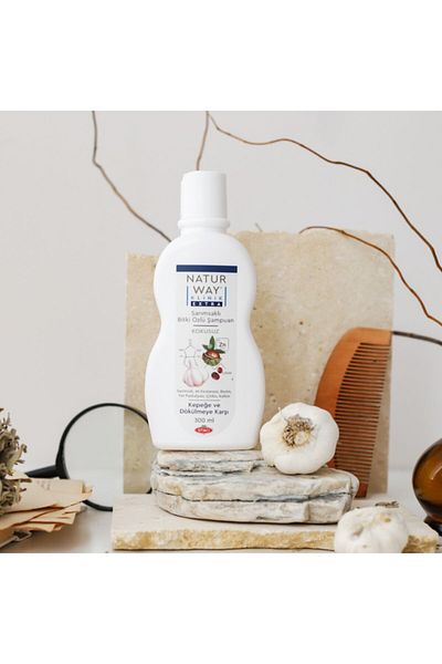 Otacı Naturway Clinic Extra Intensive Anti-Dandruff and Anti-Spill Garlic Shampoo
