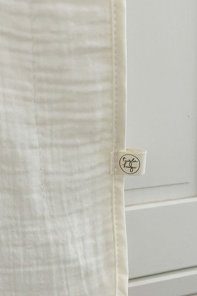 Tuğba Kuğu 2 Layer Muslin Poncho - Embroidered Summer Vibes