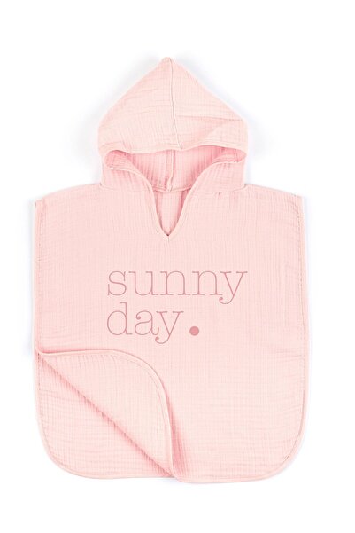 Tuğba Kuğu 4 Kat Müslin Panço - Policolor Serisi - Dot