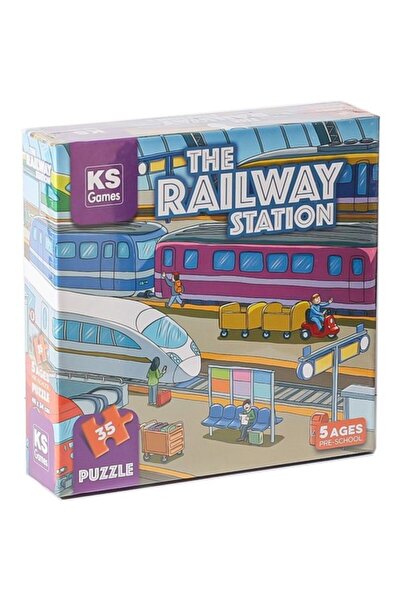 Ks Games The Railway Station Pre-School Puzzle