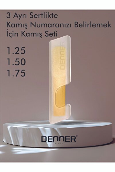 Denner 3 Adet (1.25, 1.50 ve 1.75) 3 Farklı Sertlikte. Numara Belirlemek İçin...