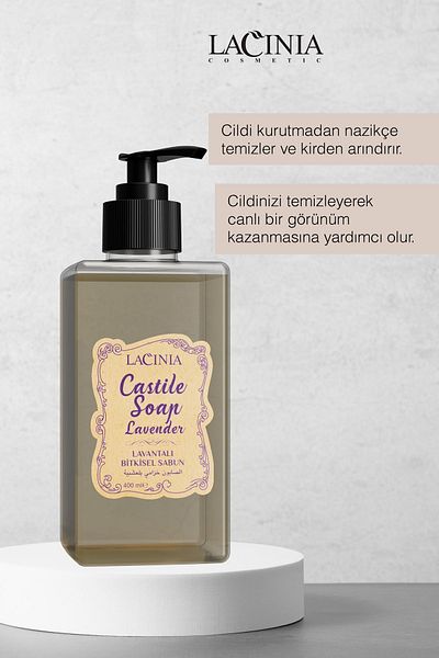 Lacinia Lavender Extract Natural Hand Wash Soap - 400ml