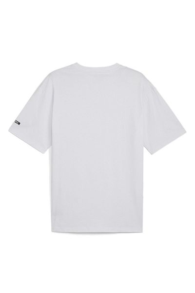 Puma 67891342   - Γκρι ανδρικό μπλουζάκι με λαιμόκοψη με κανονική εφαρμογή