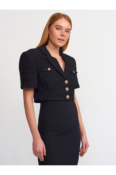 Dilvin 60346 Кратко яке с блейзър