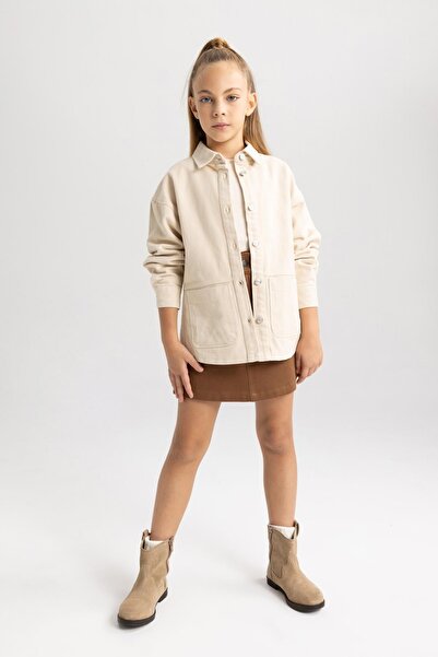 DeFacto Gabardine lány ing - hosszú ujjú B1913a823au