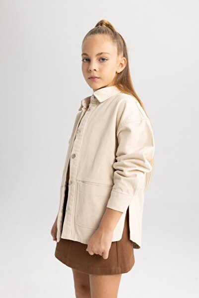 DeFacto Gabardine lány ing - hosszú ujjú B1913a823au