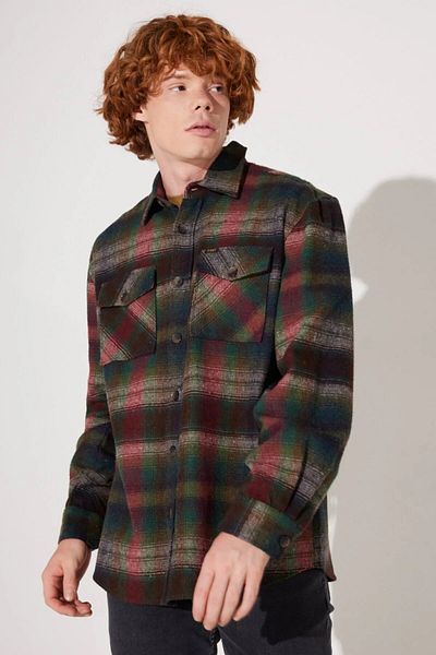 Lee Plaid Loose Fit Soft Textured Winter Shirt Men's SHIRT L232155900