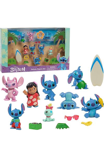 Disney Lilo & Stitch Deluxe Figure Set