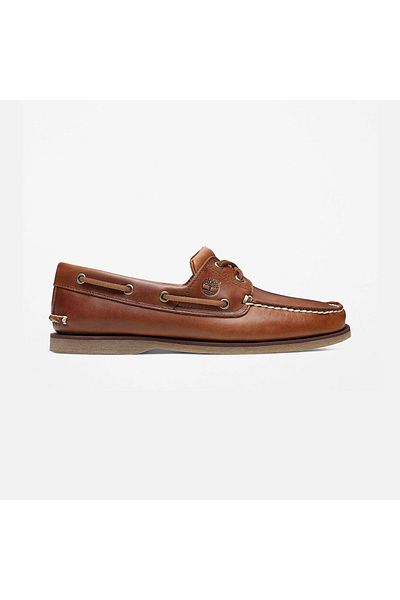 Timberland Класически мъжки кафяви ежедневни обувки тип лодка с 2 очи