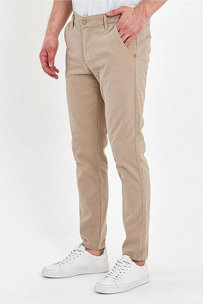 DAMGA JEANS Ανδρικό άνετο σετ παντελόνι Chino 2 τεμαχίων εποχικής τσέπες