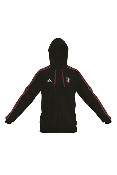 adidas Zip Jacket, L, Black