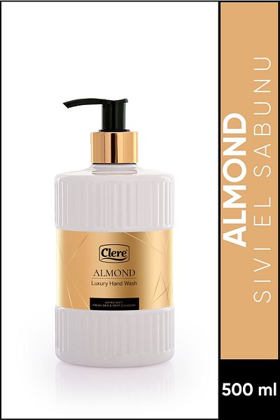 Clere Luxury Amond Liquid Hand Soap - Comfortable and Perfumed
