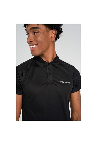 hummel Ανδρικό T-Shirt Polo Neck Scarner