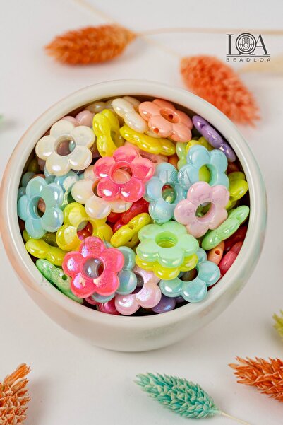 LANDOFACCESSORY 1. KALİTE RENKLİ AKRİLİK BONCUK - TAVŞAN BONCUK-KOLYE,BİLEKLİ...