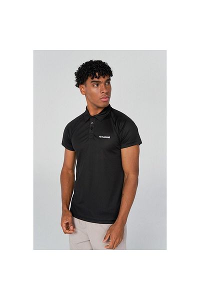 hummel Ανδρικό T-Shirt Polo Neck Scarner