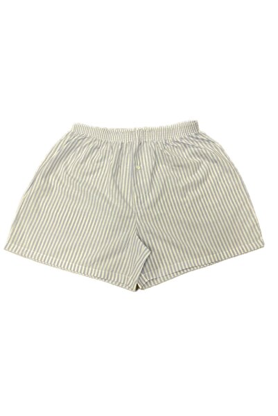 BICCA Premium Comfort Series Ανδρικά Μπόξερ Καρό Βαμβακερά Εσώρουχα Πακέτο 3 - Μπλε ριγέ